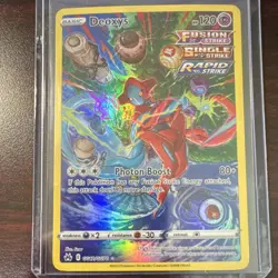 Pokemon Deoxys Ultra Rare Full Art Holo Crown Zenith GG12/GG70 - Image 1