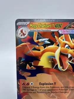 Mega Charizard Y ex 022/217 Ascended Heroes Double Rare Holo Pokemon TCG NM - Image 2