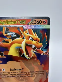 Mega Charizard Y ex 022/217 Ascended Heroes Double Rare Holo Pokemon TCG NM - Image 3