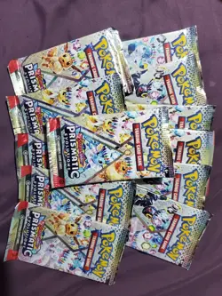 Pokemon TCG Prismatic Evolutions loose Booster pack - Image 1