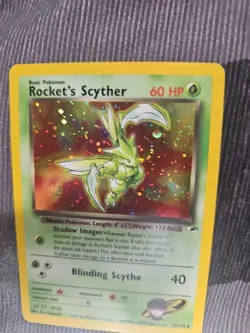 Rockets Scyther Holo Gym Heroes 13/132 LP Pokemon TCG - Image 3
