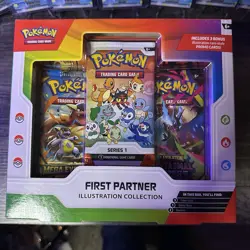 Pokemon First Partner Illustration Collection Series 1 Lot Of 5 - Image 1