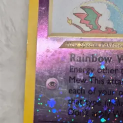 Pokemon Mew Southern Islands 1/18 Holo Vintage 2001 Basic 30 HP Nintendo - Image 5