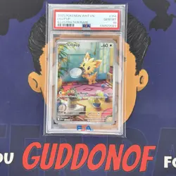 💎PSA 10 GEM MINT 2025 Pokemon White Flare LILLIPUP #154 Illustration Rare - Image 1