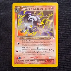 Dark Houndoom - (NM) Neo Destiny Holo 7/105 2000 English Pokemon TCG - Image 1