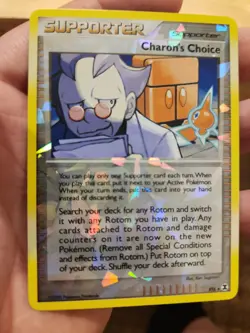 Charon's Choice RT6 Rising Rivals Rotom Collection Ultra Rare Holo Pokemon LP - Image 3