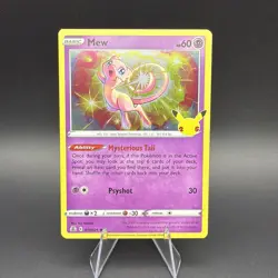 Mew 011/025 Celebrations Holo Pokemon TCG - Image 1