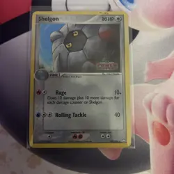 Pokemon TCG - 2007 EX Power Keepers - Reverse Holo Stamped Shelgon 39/108 - Image 1