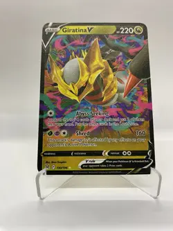 Giratina V Gold Metal Pokemon Card-Collectible Gift Display！Christmas aa - Image 1