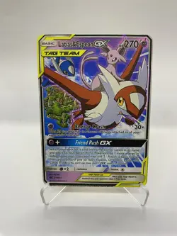 Latias&Espeon GX Gold Metal Pokemon Card-Collectible Gift Display！aa - Image 1