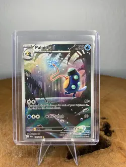 Pokemon Palpitoad Illustration Rare Holo Sv: Black Bolt 104/086 Stage 1 90 HP - Image 1