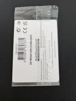 Pokemon TCG 151 Charmander 004/165 Gamestop Stamped Reverse Holo Promo SEALED - Image 2
