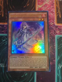 Yu-Gi-Oh! Shiranui Spectralsword BOSH-EN031 Unlimited Ultra Rare NM - Image 1