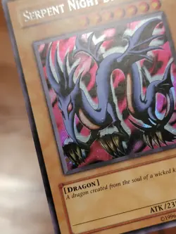 LP, Yu-Gi-Oh! TCG Serpent Night Dragon Spell Ruler SRL-103 Unlimited Secret Rare - Image 3