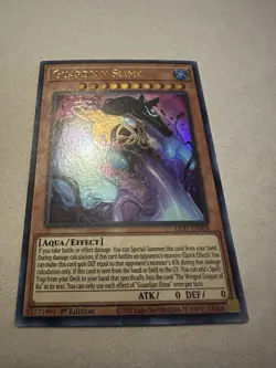 Yu-Gi-Oh! Guardian Slime LED7-EN003 1st Ed Ultra Rare Mod Play (see photos) - Image 1