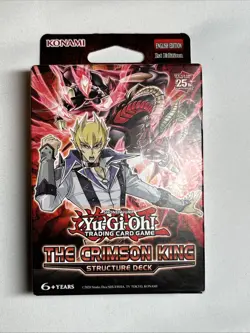 Yugioh The Crimson King Structure Deck Sealed English 1st Edition - Image 1