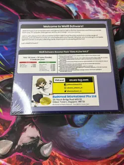 Weiss Schwarz Date A Live Vol.2 1st Edition Booster Box English Sealed - Image 4