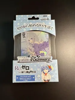 Weiss Schwarz Re:Zero Starting Life in Another World Trial Deck Japanese - Image 1