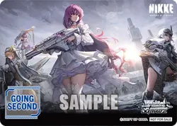 Weiss Schwarz NIKKE Going Second (OVER ZONE) Box Topper Promo - Image 1