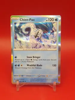 Chien-Pao - 057/182 - Holo Rare Pokemon Card - Image 1