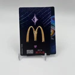 McDonald's Kpop Demon Hunter Foil Photo Card - Rumi & Jinu - Holographic RARE!! - Image 2