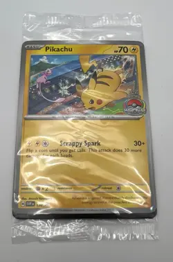 Pikachu SVP190 Promo Card World Championships 2024 Sealed - Image 1