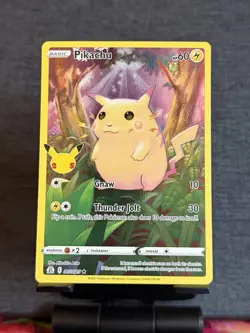 Pokemon Pikachu TCG Celebrations Card 005/025 25th Anniversary - Image 1