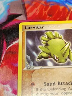 Pokemon Larvitar #11/17 Common - 2004 Pop Series 1 Promo Card - Image 2