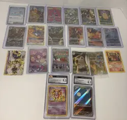 Big Pokemon Card Lot Multiple Art Rares And A Bag Of Bulk Mixed Generations - Image 1