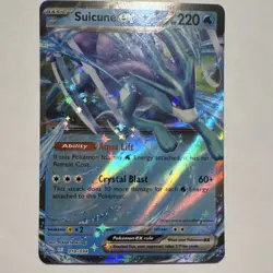 Pokemon Suicune EX 010/034 Trading Card Game Classic Holo 220 HP - Image 1