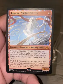 Magic the Gathering Ragavan, Nimble Pilferer Card March of the Machine NM - Image 5