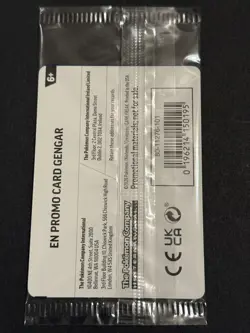 Pokemon TCG Gengar 050/088 Promo Sealed Stamped Gamestop Promo Card Sealed - Image 2