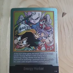 Bandai Dragon Ball Super Card Game Energy Marker E-85 Foil Goku - Image 1
