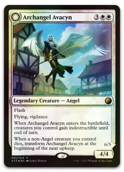 Archangel Avacyn #1 (Foil) (NM) From the Vault: Transform V17 Magic MTG - Image 1