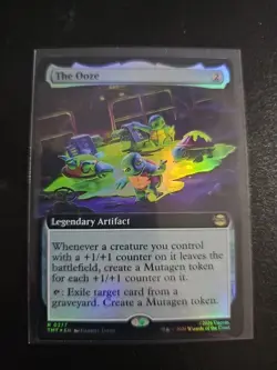 MTG The Ooze (Extended Art) FOIL TMT 0277 Teenage Mutant Ninja Turtles Rare - Image 1