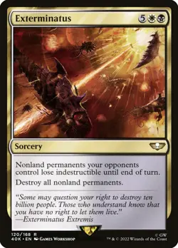 MTG Magic the Gathering Exterminatus (120/658) Warhammer 40,000 LP - Image 1