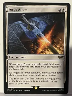 Forge Anew 17 Lord of the Rings NM MTG - Image 1