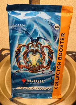2025 Factory Sealed Magic The Gathering MTG Aetherdrift Collector Booster 3packs - Image 3