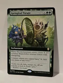 Magic The Gathering - Springleaf Parade - Extended Art 39 Lorwyn Eclipsed - Image 2