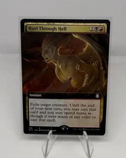 Magic the Gathering Adventures Forgotten Realms Commander #318 Hurl Through Hell - Image 1