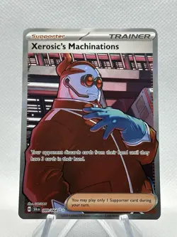 Pokemon TCG Card 089/064 Xerosics Machinations 2024 Shrouded Fable Pack Fresh - Image 1