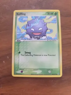 Koffing 62/107 - Non Holo - Common - EX Deoxys - Pokemon Card - NM - Image 1