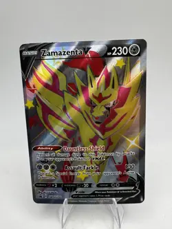 Pokemon TCG SWSH: Sword & Shield Promo Cards #SWSH293 Zamazenta V (Shiny) - Image 1