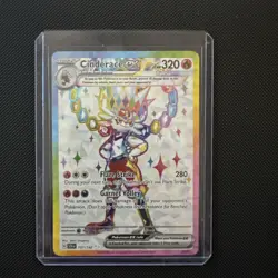 Pokemon Cinderace EX Sv07: Stellar Crown 157/142 320 HP Ultra Rare Holo English - Image 5