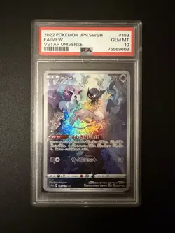 Pokemon Japanese FA MEW Vstar Universe 2022/ #183/ PSA10 - Image 1