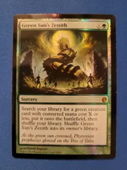 Green Sun's Zenith From the Vault: Twenty Foil LP MTG Magic - Image 1