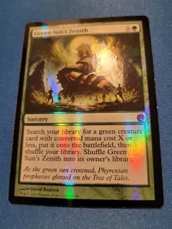 Green Sun's Zenith From the Vault: Twenty Foil LP MTG Magic - Image 2