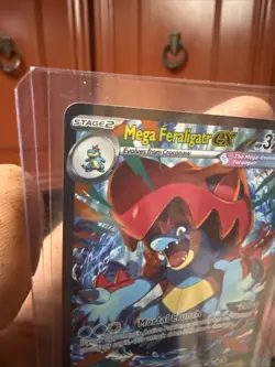 Pokemon TCG Ascended Heroes Mega Feraligatr EX 274/217 SIR - Image 3