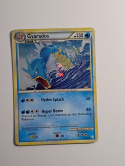 POKEMON GYARADOS 4/123 RARE CRACKED ICE HOLO - Image 2