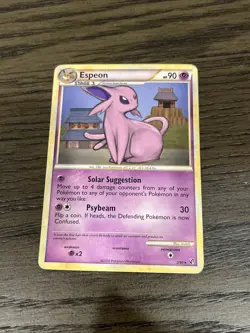 Lot of 3 Pokemon Cards – Charizard- Espeon - Detective Pikachu - Image 4